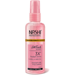 Nashi Camellia Seed Oil Hair Serum, Nourishes, Strengthens Hair, Improves Shine  Scalp Health (100ml)