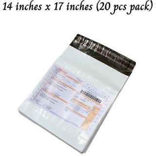 14 x 17 inch Courier Bags with POD  20 Pcs Pack