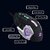 Zoook Bomber Gaming Mouse with 6 Programmable Buttons 3200 DPI Optical Sensor Ergonomic Mice Colorful RGB LED Light