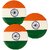 (Pack of 3) Indian Flag Lapel Pin Unisex Brooch Tiranga Badge For Shirts, T-Shirt, Saree and Coat (Multicolor)