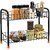 Heavy Metal 2-Tier Foldable Spice Rack - Versatile Kitchen Organizer ( Set of 1)