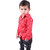 Kid Kupboard Cotton Baby Boys Shirt, Red, Full-Sleeves, 2-3 Years KIDS7786