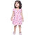 Kid Kupboard Cotton Baby Girls A-Line Frock, Pink, Sleeveless, 3-4 Years KIDS7808