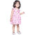 Kid Kupboard Cotton Baby Girls A-Line Frock, Pink, Sleeveless, 3-4 Years KIDS7808