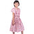 Kid Kupboard Cotton Girls A-Line Frock, Pink, Short Sleeves, 10-11 Years KIDS7812