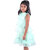 Kid Kupboard Cotton Girls A-Line Frock, Blue, Sleeveless, 7-8 Years KIDS7813
