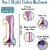 Fun Town Solid Multicolor 1/one Number Foil Balloons 32