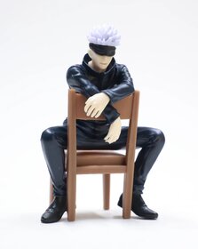 Gojo sitting on chair - Jujutsu Kaisen