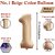 Fun Town Solid Beige 1/one Number Foil Balloons 32