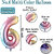 Fun Town Solid Multicolor 6 Number Foil Balloons 32