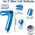 Fun Town Solid Blue 7 Number Foil Balloons 32