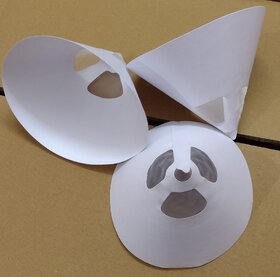 CAR PAINT FILTER PAPERCUP STRAINER CONE 130GSM