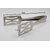 i WARE KkitchenCare Pastry Tong/Dessert Tong Stainless Steel Silver.
