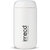 IMECO ECO REVA Capsule Shaped Stainless Steel Water Bottle Leak-Proof, BPA-Free (400 ml, White)