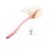 2-in-1 Exfoliating Back Scrubber â€“ Bath Brush with Bristles & Loofah, Long Curved Handle for Easy Reach