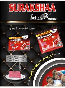 Surakshaa Fast Card (Jadoo Card), Instrant Mosquito Killer For Home  Office - Pack of 4