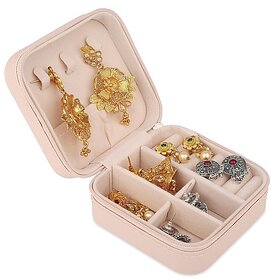 PU Mini Jewellery Box Jewelry Organiser cosmetic Bags