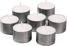 Printzkala Pure Smokeless Tea Light Candles - 20 Pieces Pack 7-9 Hours Burning Time Non-Toxic Non-Smoky and Eco-Friendly Perfect for Home Decor Party Decor and Special Occasions