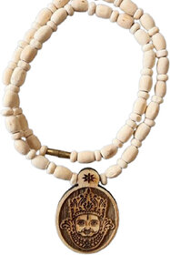 Baba Shyam Ji Wood Locket 100% Original Beads Wood Chain Beads Wood Necklace