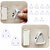 Baby Proofing Electrical Socket Plug Cover Guards(Pack of 12, White)(White)