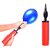 Printzkala Manual Balloon Blower Pump - Hand Air Balloon Inflator for Latex Foil and Helium Balloons Easy-to-Use Balloon Pump Machine (Random Color1 Pc)