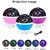 Printzkala Star Master Galaxy Night Light Projector - 360xc2xb0 Rotating Moon and Star Lamp with Colorful Lights for Kids Room Bedroom and Home Decor