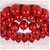 Printzkala Red Metallic Balloons| Party Decoration Balloons for Birthday Anniversary and Events - Pack of 50