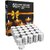 Tiny Shiny Pack of 50 Tealight Candles Pure Wax, Unscented, Long Burning Tealight, 9 Hours Burn time