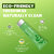 DENCRUS Bamboo Octa Clean Toothbrush  Natural Mint Toothpaste Combo  Mint Freshness  Gentle Clean Combo