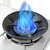 Gas Saver Burner Stand Windproof Energy Saving Round Burner Jali for Home Kitchen Gas Stove (Metal)