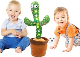 Cactus Dancing Toy for Toddlers - Interactive Musical Toy with LED Lights, Dancing Features, and Message Recording Fun - Perfect Gift for Playrooms and Young Children