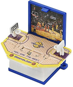 Basketball Court - 3D Pop-open-book Keychain
