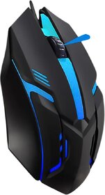 Optimal Ergonomic Wired Gaming Mouse Equipped with Advanced LED Lighting for Gamers, Coders, and Everyday Users Offering Precision Tracking and Comfort