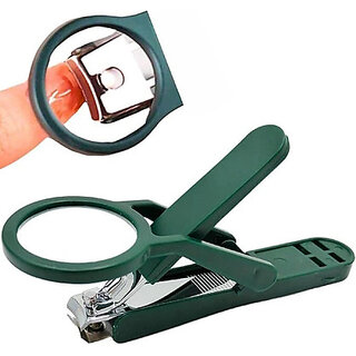 Magnifying Nail Cutter with 3X Zoom Lens || Nail Clipper with Magnifying Glass