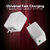 TP TROOPS Universal Fast Charger with SuperDart, SuperVOOC, WARP Support, 65W Wall Adapter, Red Cable TP-699