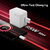 TP TROOPS Universal Fast Charger with SuperDart, SuperVOOC, WARP Support, 65W Wall Adapter, Red Cable TP-699
