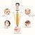 Energy Beauty Bar Electric Vibration Facial Massage Roller Waterproof Face Skin Care  (Gold Colour)1 Pcs