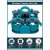 Marvella Multipurpose Spice Rack - Multipurpose Plastic Dry Fruit Box Jar Set Aachar Pickle Container Blue 4 Pcs Set