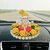 Tiny Shiny Ganesha Idol for Car Dashboard,Home Decor, Ganesh Murti Showpiece Gift - Car Dashboard Accessories Idols