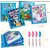 (Pack of 4) WildProducts Water Magic Coloring Books with Refillable Pens No-Mess Activity Books for Kids