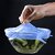 Silicone Lid Stretch Stretchy Silicone Lid Pot Cans Bowl Cover Reusable 6 Pieces