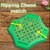 Flipping Chess Match Game, Montessori Memory Matching Board Game for Kids, Educational Animal  Fruit Theme Puzzle