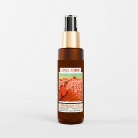 Lhasa Aroma Arabian Oud Air Freshener Room Spray - 120 ml  100 Natural Oil Mist  Long-lasting Room Freshener for Home