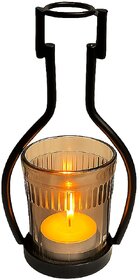 Tiny Shiny Iron Brass Candle and Plant Holder for Home decoartion, diwali gift, pooja room, home decor