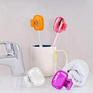 Toothbrush Head Cover Portable Travel Camping Holder Brush Cap Case Plastic Toothbrush Holder