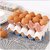 15 Eggs Storage Holder with Lid  Modern Multicolor BPA-Free Refrigerator Egg Rack, 24.3 x 14.5 x 4 cm