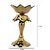 Brass Kamal Diya Stand Lotus Shape(Big Size 2 pcs), Brass (Pack of 2) Table Diya Set (Height 9.5 inch)