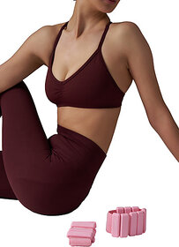 Sherox Women Sports Lightly Padded Bra(Red)