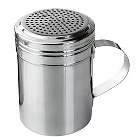 Stainless Steel Tea Coffee  Sugar Container - 200 ml (Silver)