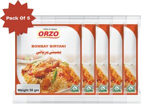 Testofo Bombay Biryani Masala  Authentic Mumbai Biryani Spice Blend for Chicken, Mutton, Veg  Egg Biryani (Pack of 5)